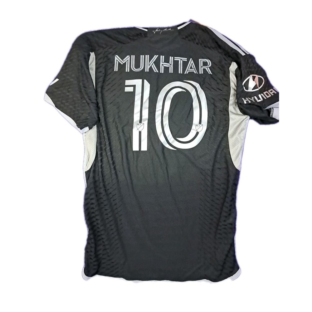 Nashville #10 Mukhtar PLAYER JERSEY JohnnyCash Man In Black Jersey XLarge - Picture 7 of 7